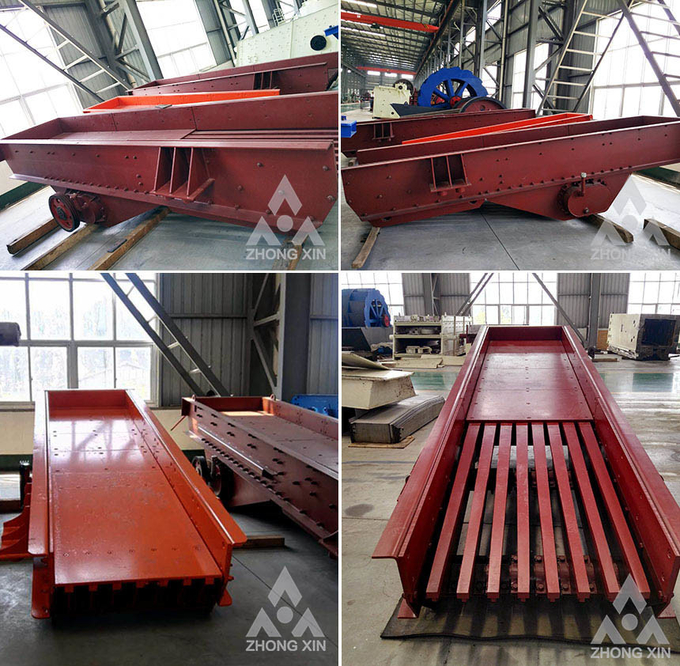 high quality Mining Equipment High Capacity Zhongxin Vibrating Feeder model GZT