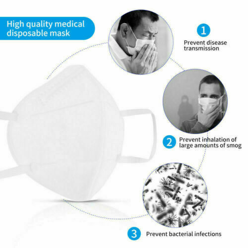 Environment - Friendly Disposable Medical FFP3 Foldable N95 Mask