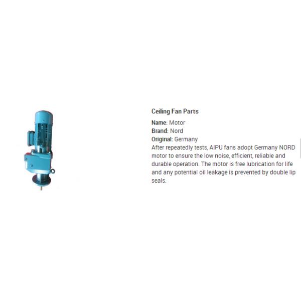 Industrial High Volume Ceiling Fans Warehouse 17 FT With 8 Fan Blades