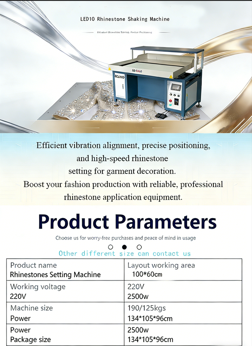 Automatic Rhinestone Setting Machine