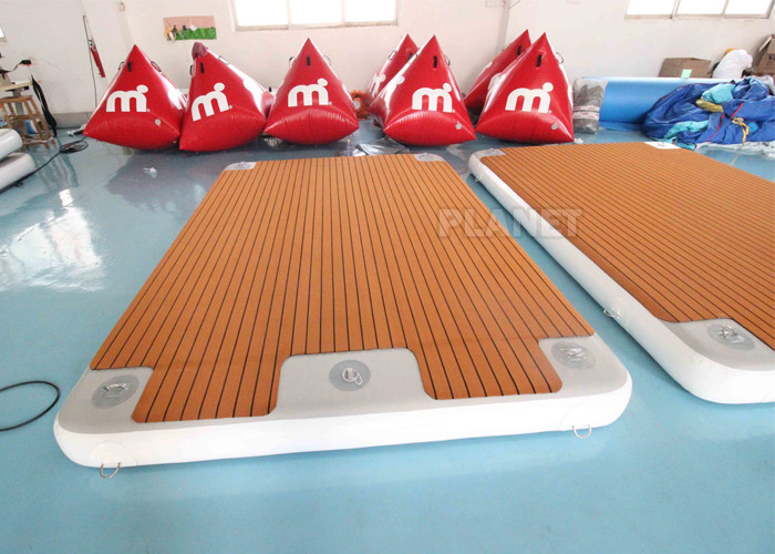EN71 Inflatable Yacht Dock 3M Water Pontoon Platform