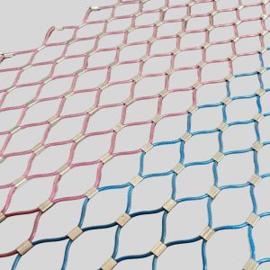 China Flexible Stainless Steel Rope Wire Mesh For Fencing on sale