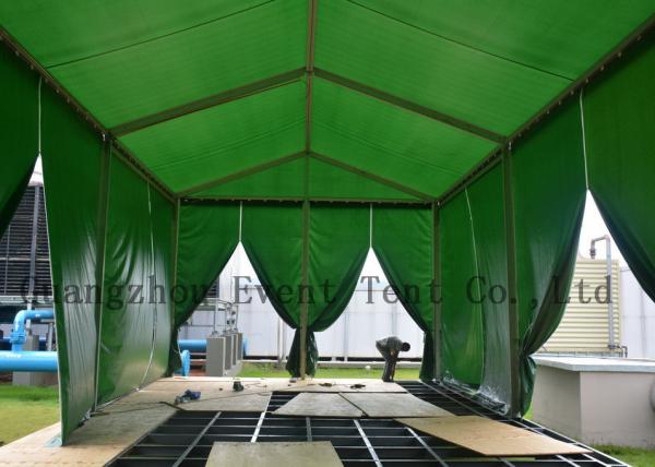 Cheap Fire Retardant A Frame Tent With Fabric Zip Door for Business Show for sale