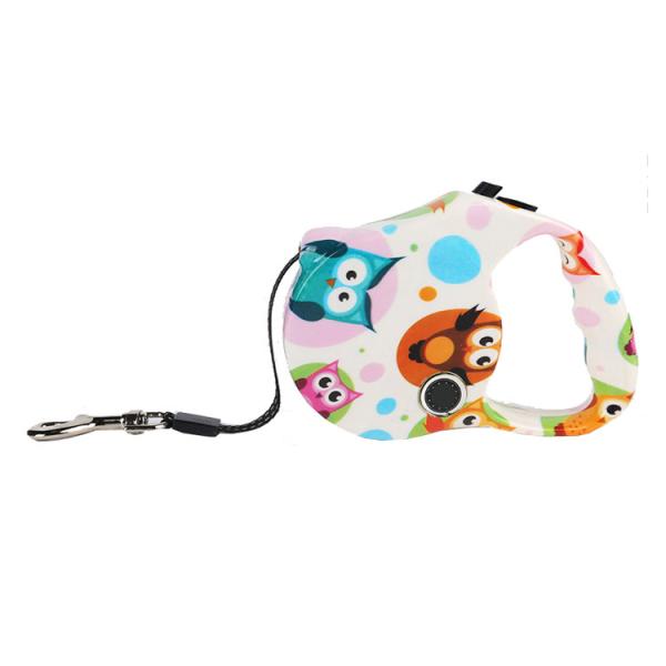 Anti Slip Safe Pet Retractable Leashes Customized Portable Travel For Dog