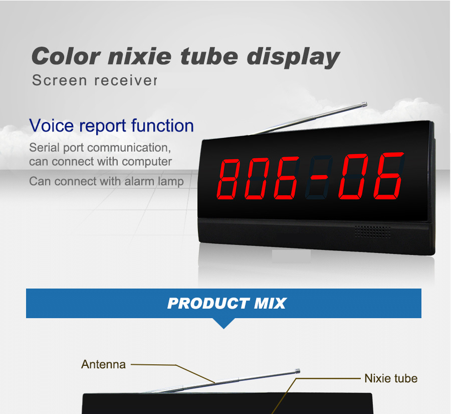 High quality Desk bell ultra-thin table button service call system