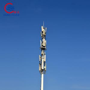 Quality Gr65 Galvanized Steel Monopole Telecommunications Tower Antenna Masts Electric Utility Mobile wholesale