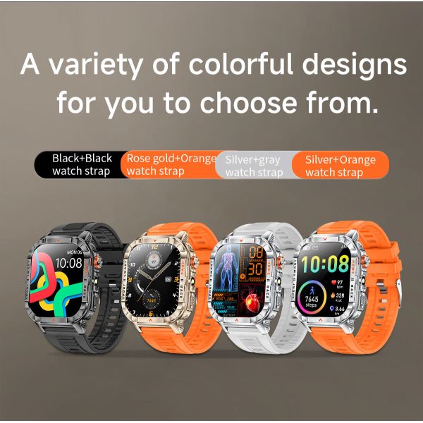 2.01inch 2G/3G/4G Network and Webcam video chat water resistant gps running sleep sports health activity tracker digital sport S1 Pro smart phone