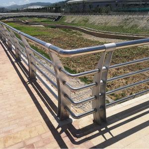 Quality 304 Outdoor Exterior Stainless Steel Handrail Tubular Stair Railings wholesale