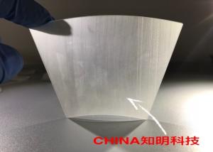 China Fan Shaped Sapphire Material Window Sector Sapphire Glass Optical Grade on sale