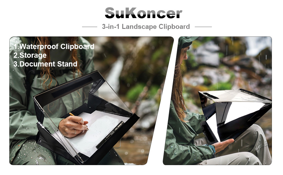 Students Acrylic Sketching Writing Clipboard Copertura Waterproof In PVC Morbido