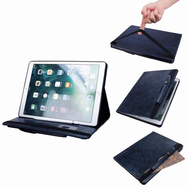 Samsung & Ipad super good quality card holder wallet leather case with pen holder, Ipad leather case, Samsung leather