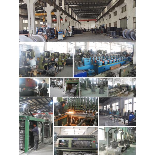 Galvanized Steel 42''x46'' F Channel Wire Mesh Decking Panels for Warehouse Storage