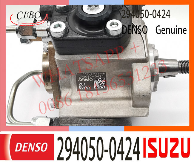 294050-0424 DENSO Diesel Engine Fuel HP4 pump 294050-0424 8-97605946-8 For ISUZU