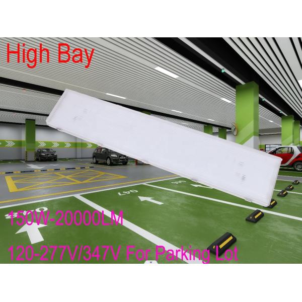 100W 3500K 4FT LED Vapor Tight Light Fixture with Transparent Polycarbonate Diffuser