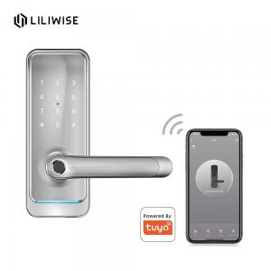 China Waterproof Electronic Door Locks Bluetooth Smart Mortise Door Handle Lock on sale