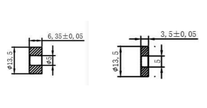 Piezoresistive Type Ceramic Pressure Transducer Sensor 13.5MM Smallest Thin 2bar - 400Bar