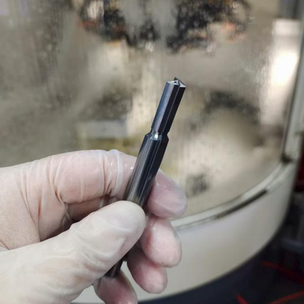 7.4mm 2 Flutes Carbide Step Drill Non Ferrous Metals Drilling With Chip Evacuation