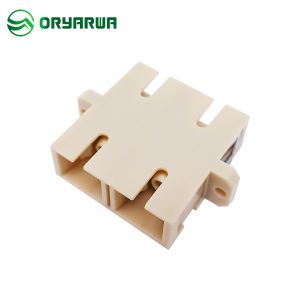 Buy cheap Welded Flange SC Fiber Optic Adapter Duplex Active Device Termination from wholesalers