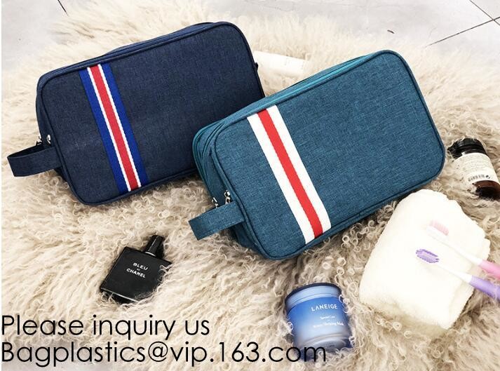 Wholesale Custom Logo Mini Small Blank Black Cotton Canvas Travel Cosmetic Pouch Makeup Bag, bagease, bagplastics pak
