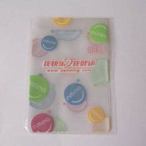 Clear Plastic PVC Badge Holder With Environmental Protection Material