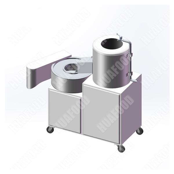 Gas Industrial Roots Vegetable Washer Peeler Polisher Potato Washing Peeling