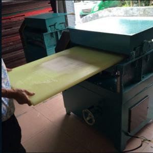 China Plastic Cutting board thickness planer in shoe factory for plastic PVC board on sale