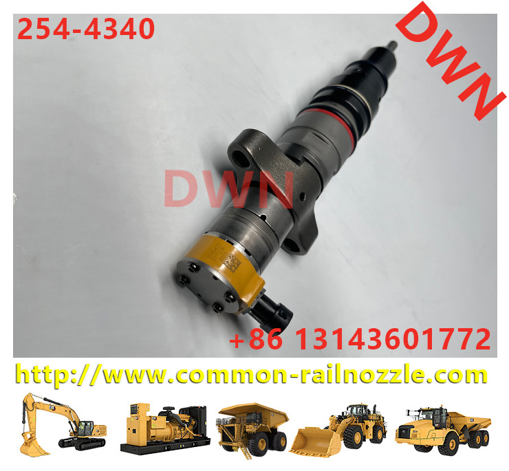 254-4340 Common Rail Injector Diesel Injectors 387-9432 387-9433 10R-7223
