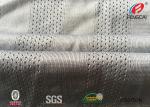 Fast Dry Fit Athletic Mesh Knit Fabric , Mesh Football Jersey Fabric By The Yard