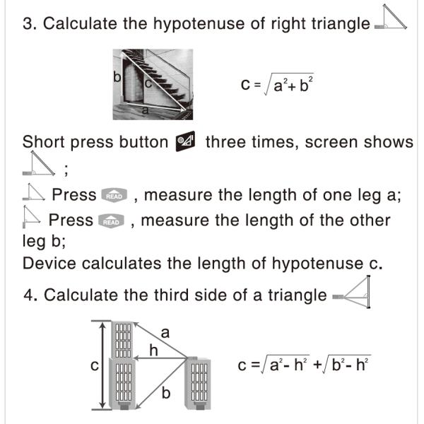 High-precision Digital Laser rangefinder Color display Rechargeabel 100m Laser Range Finder distance meter tape measure