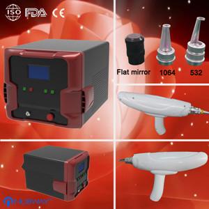 Quality Qualified Q-Switched Nd-yag Laser Tattoo Removal Machine For Body Tattoo removal wholesale