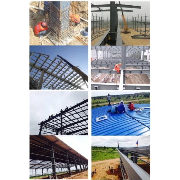 High Strength Steel Structure Frame Warehouse Steel Industrial Buildings Q235B Q355B