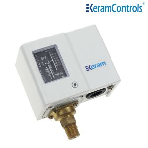 White 250V 10A Adjustable Pressure Switches 72A