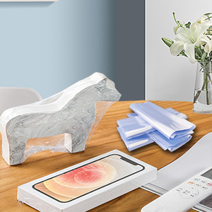 Store Wrap Embellished Items For Longer Life - Industrial Grade Shrink Wrap Bags Transparent And Odorless