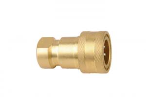Quality Open Close Type Brass Hydraulic Quick Couplings ISO7241B wholesale