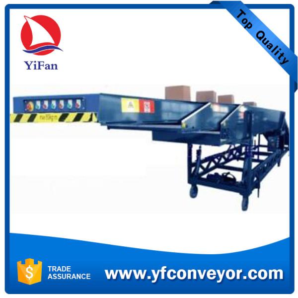 Cheap Portable Motorized Belt Truck Unloading Telescopic Conveyor for sale