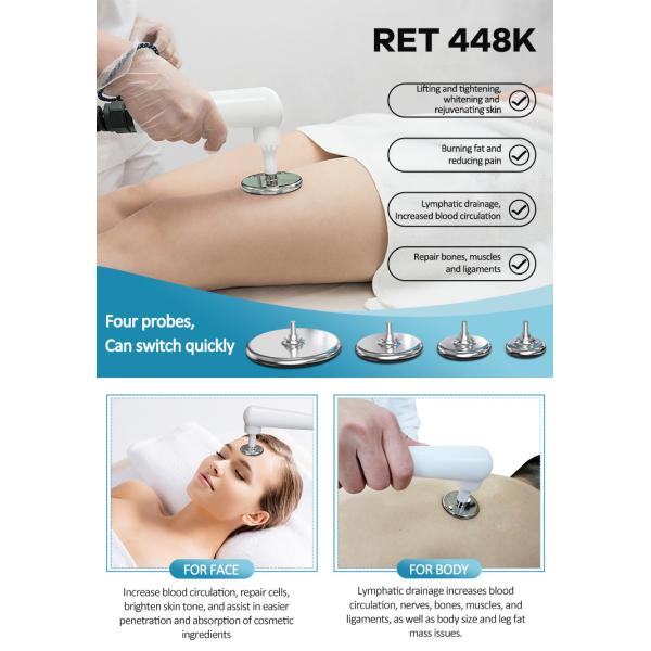 448K Fat Sculpting Machine Body Sculpting Cavitation Machine For Postpartum Relaxation