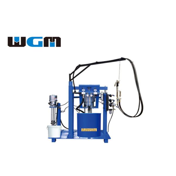 Glass Sealant Dispensing Equipment , Silicone Extruder Machine With Glue Gun