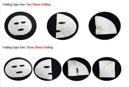 1 Phase Auto Packing Machine For Facial Mask Folding , Filling And Sealing