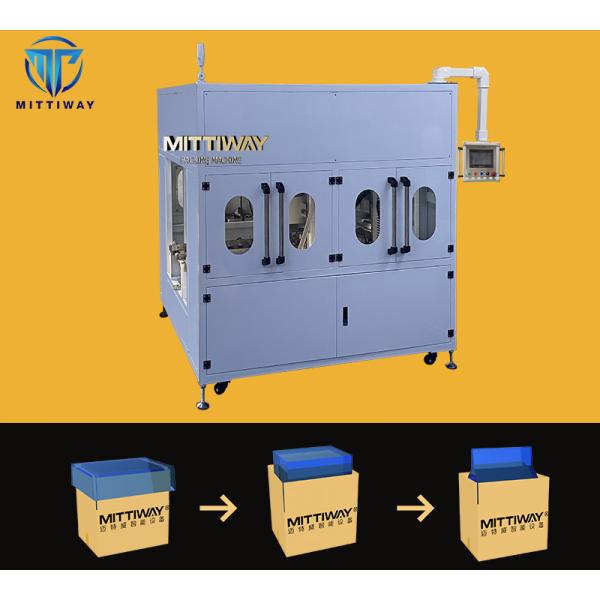 Automatic Poly Bag Inserter Machine Moulding Bag Maker Inserter