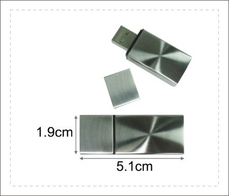 Personalised Portable Metal USB Memory Stick / 8gb 16gb Metal Pen Drive