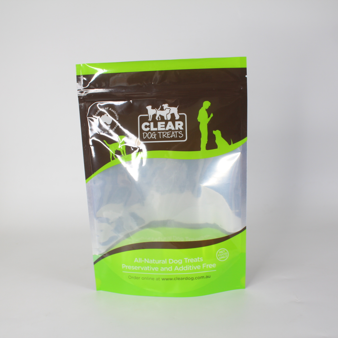 Wholesale Stand Up Pouches With Zipper For Pet Dog Food Packaging With Window