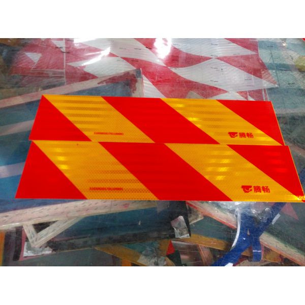 HIP 10 Years Acrylic Rear Reflective Plate Sticks Heavy Vehicle For Rear Reflective Marker Board