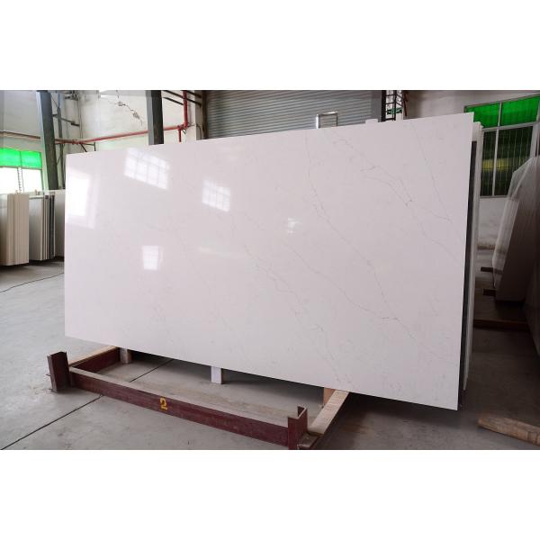Modern Polished 3200x1600mm Artificial Quartz Slabs