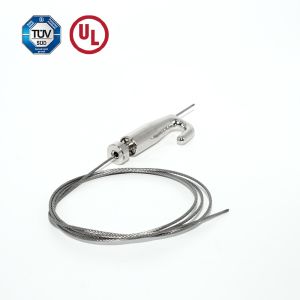 Cable Gripper With Hook For Light Hanging System