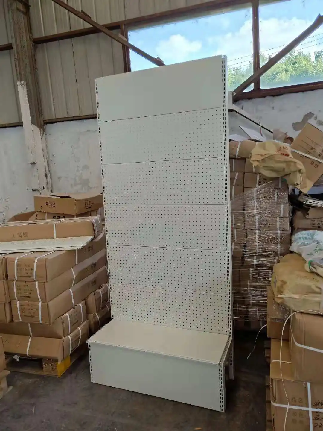 Factory Custom Color Size Store Shelves Storage Shelf Retail Shelving