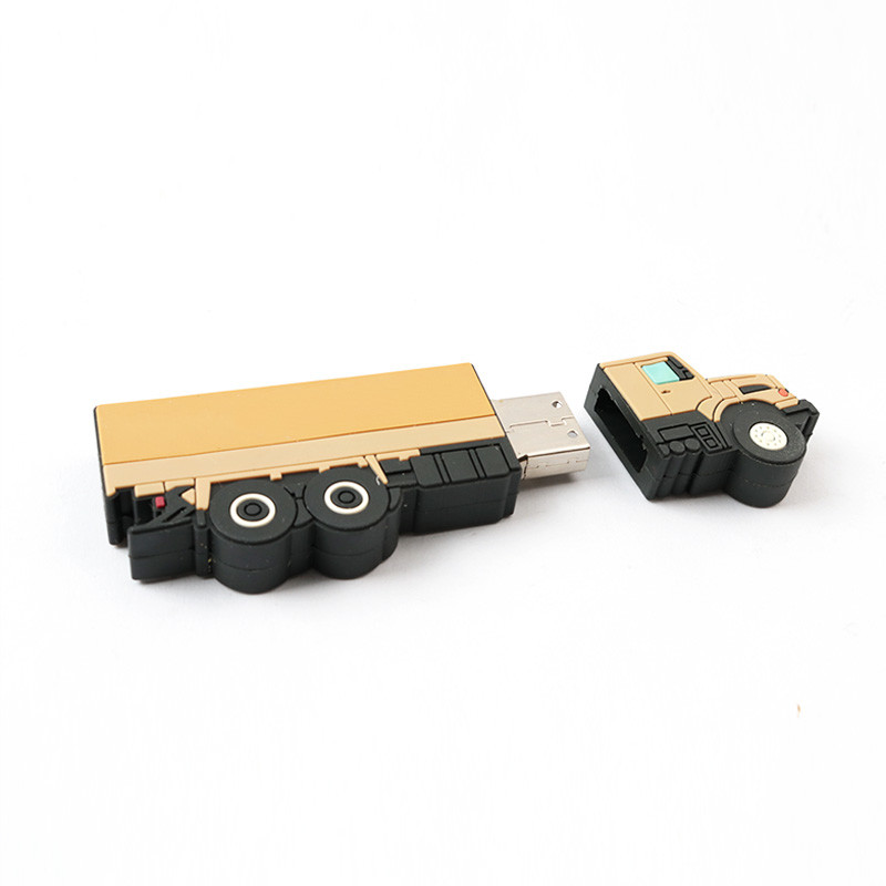 PVC Car Shape Custom USB Flash Drives 2.0 3.0 ODM PCBA Metal Flash Type