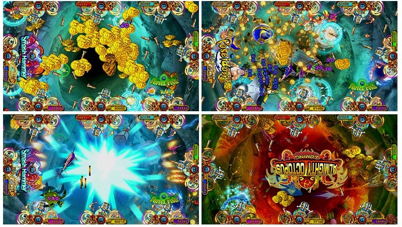 Oceanking3 Fish Game Motherboard Poseidon'S Realm Vga Dvi Hdmi