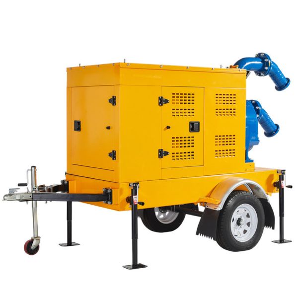 Flood Project Diesel Powered Water Pumps High Quality Self-Priming Centrifugal Pump