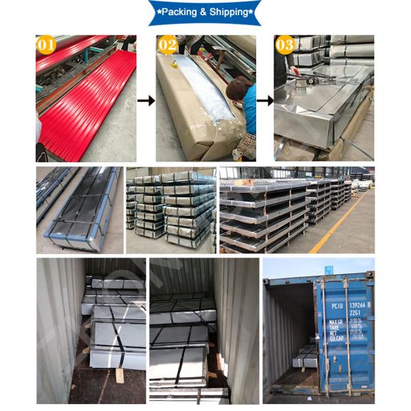 Z10-Z29 Coating RAL 9047 and RAL 9002 Metal Galvanized Roof Sheet for House Roofing Needs