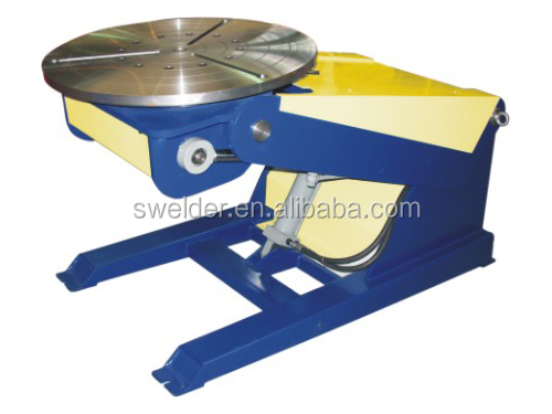 Small Single Column Welding Positioner Machine 200kg Weight And Capacity